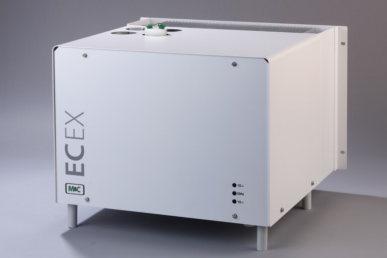 Oblique view of Compressor Gas Cooler ECEX-1PV